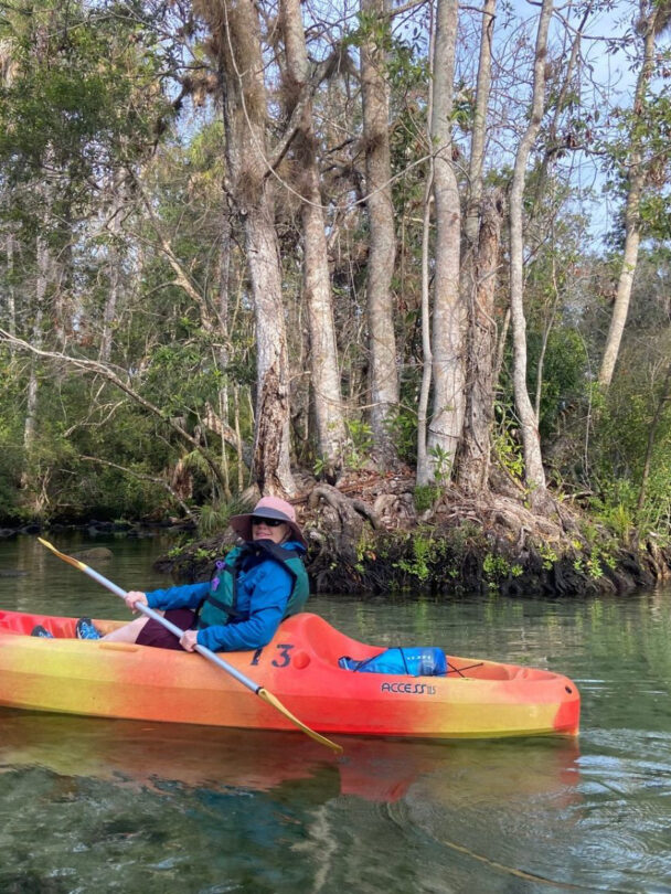 Kayaking in Homosassa Springs