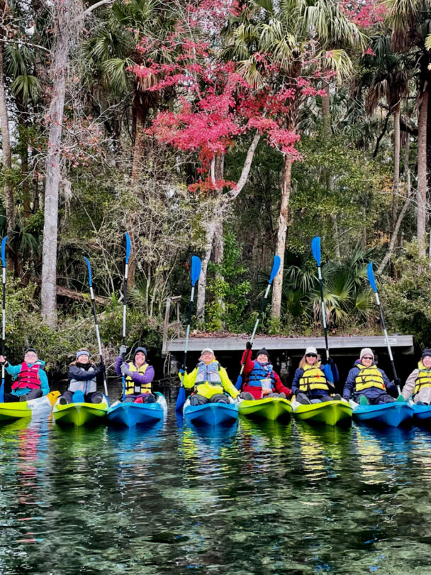 Kayaking in Homosassa Springs