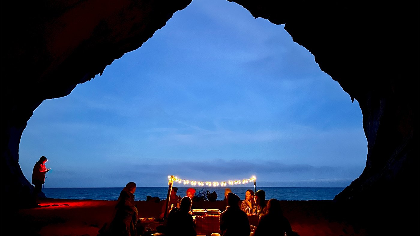 Camping on Cala Luna in Sardinia