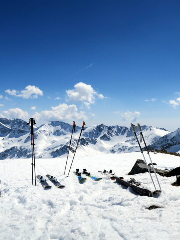 Climbing a peak, Bezbog, Bulgaria