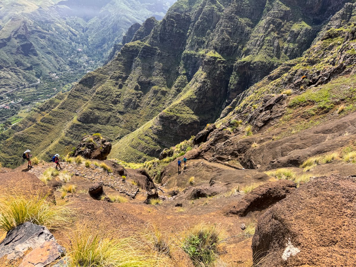 Lush slopes of Gran Canaria