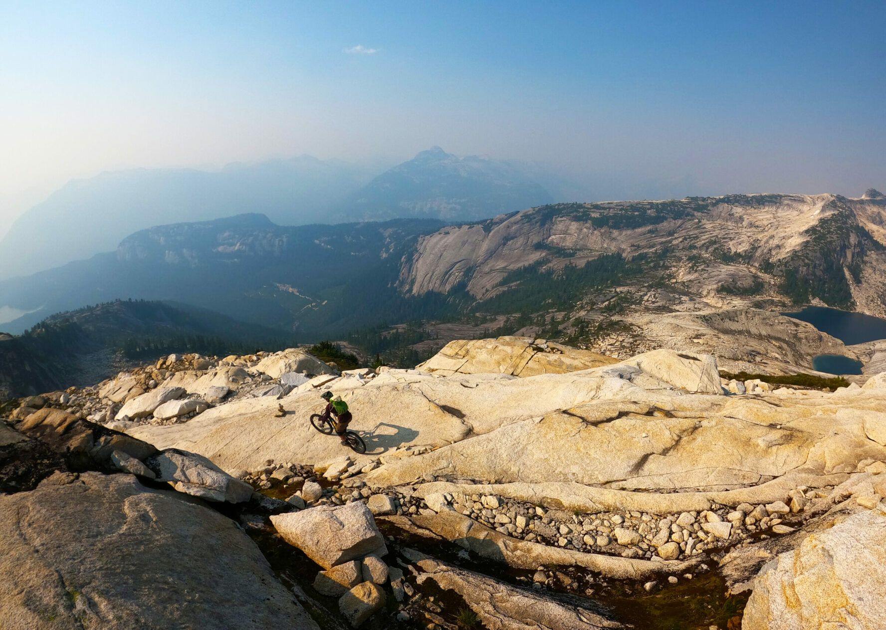 Natural MTB playground, Coast Mountains, BC.