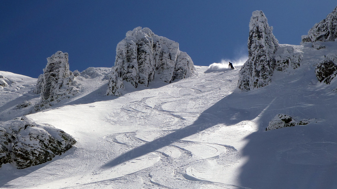 Rugged Malyovitsa mountains