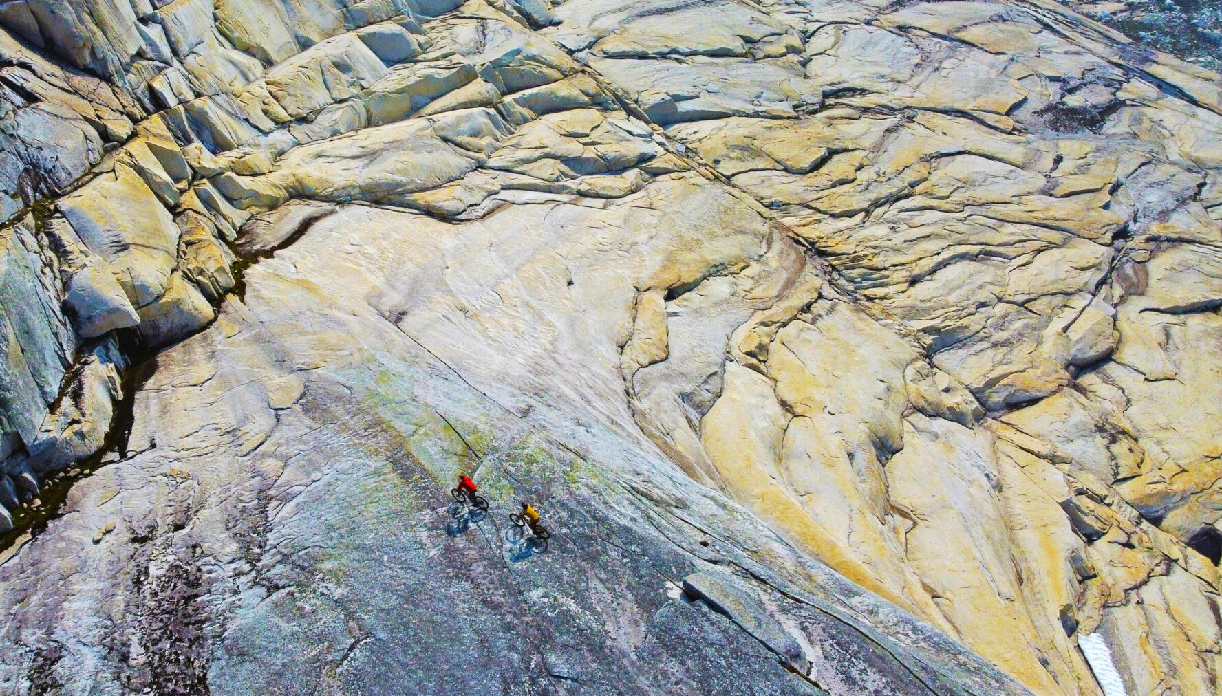 Slab riding in the Coast Mountains.