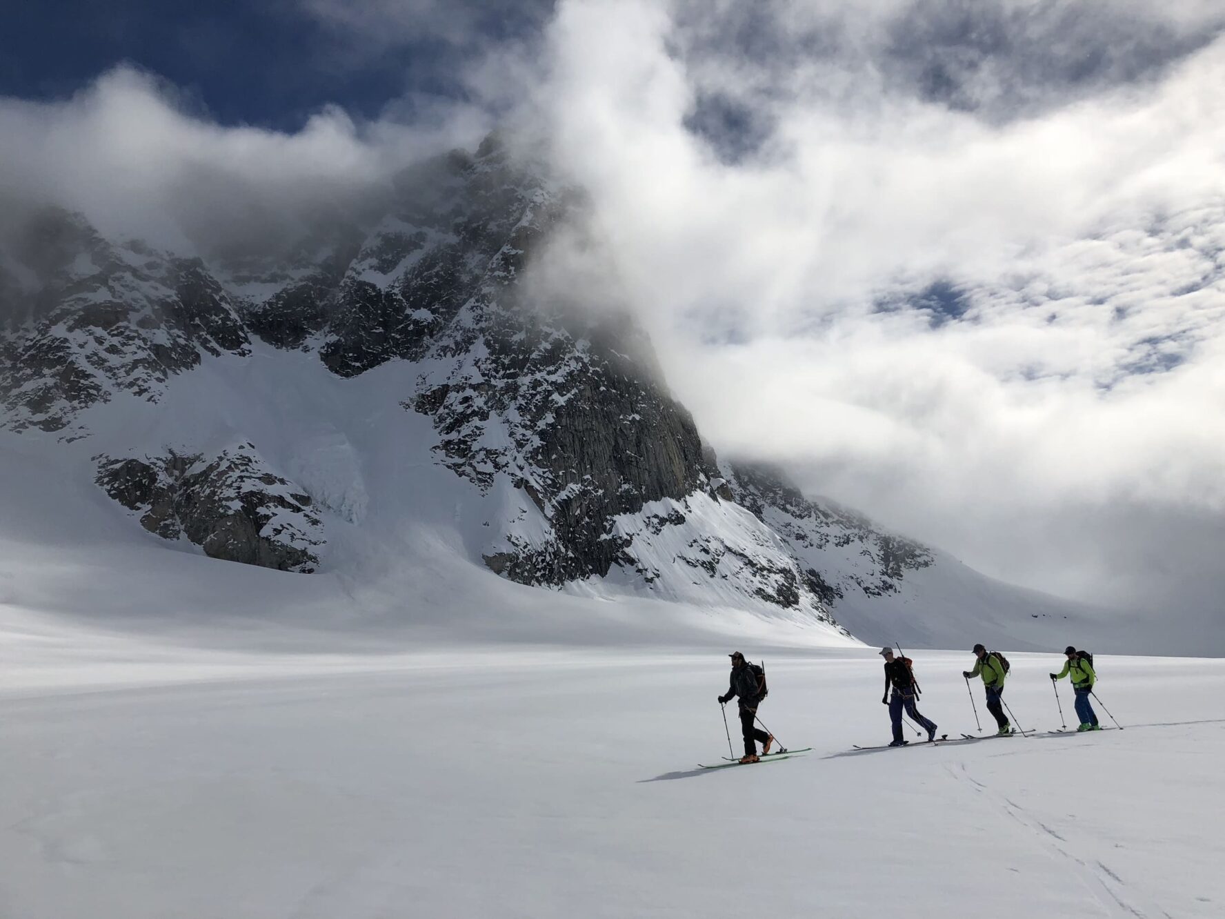 Traversing to another village in Greenland