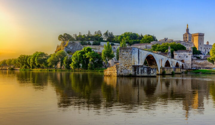 Beautiful Avignon bridge views