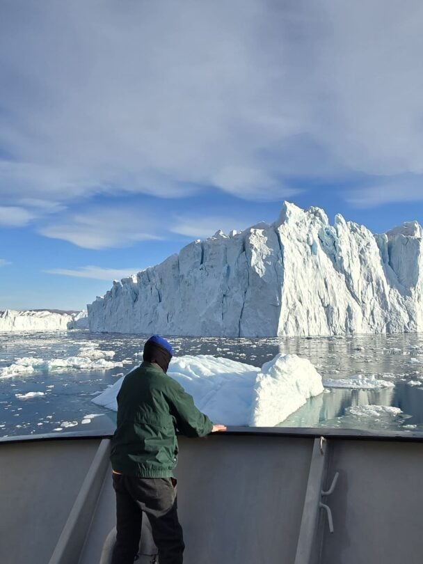 West Greenland sail and ski expedition