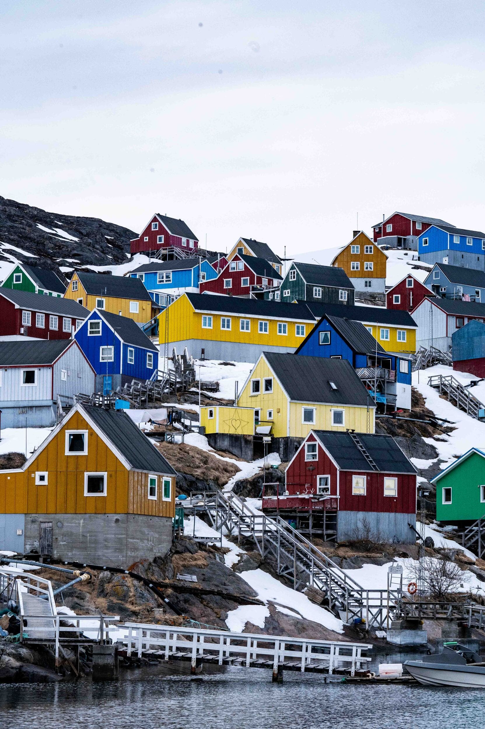 Colorful houses of Maniitsoq