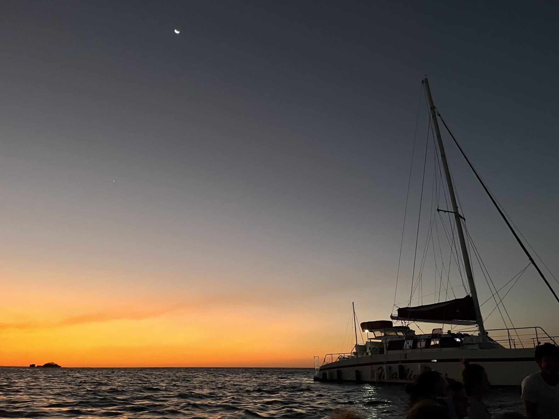 Day excursion on boat, Costa Rica