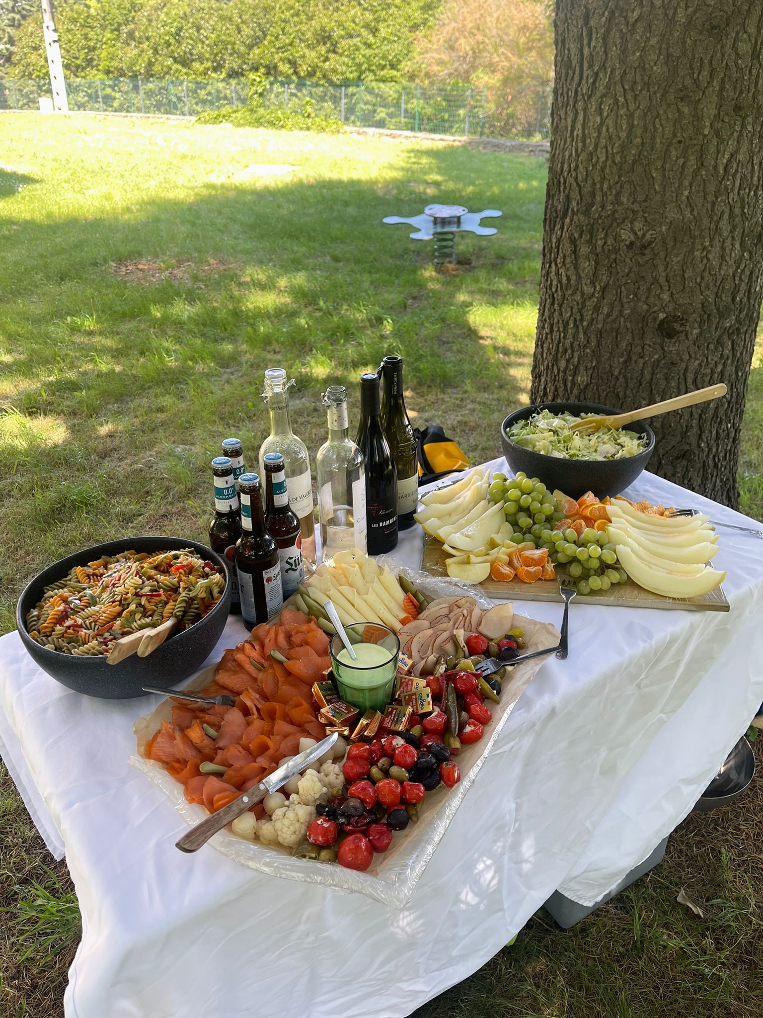 Delicious picnic Rhone