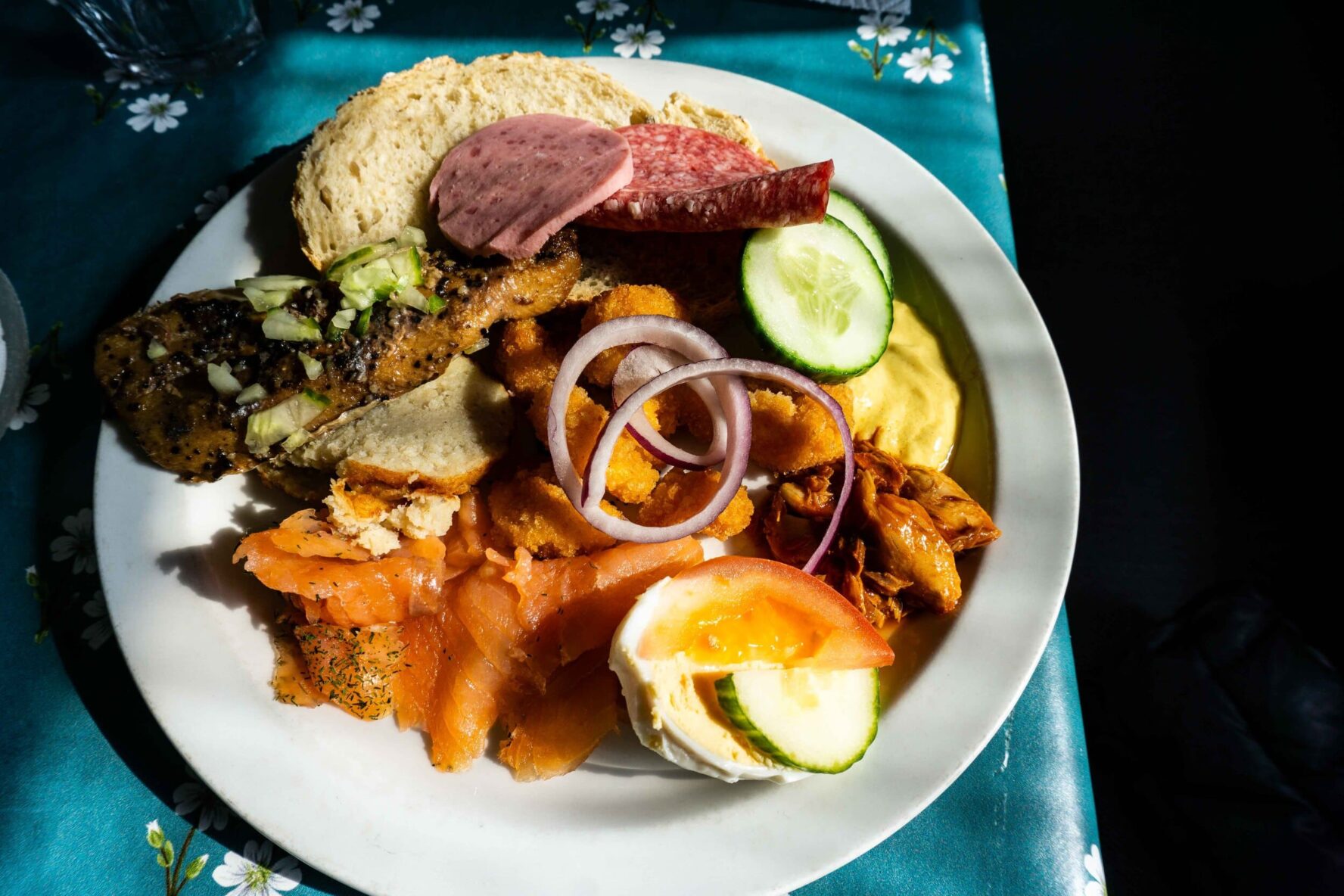 Delicious plate in West Greenland