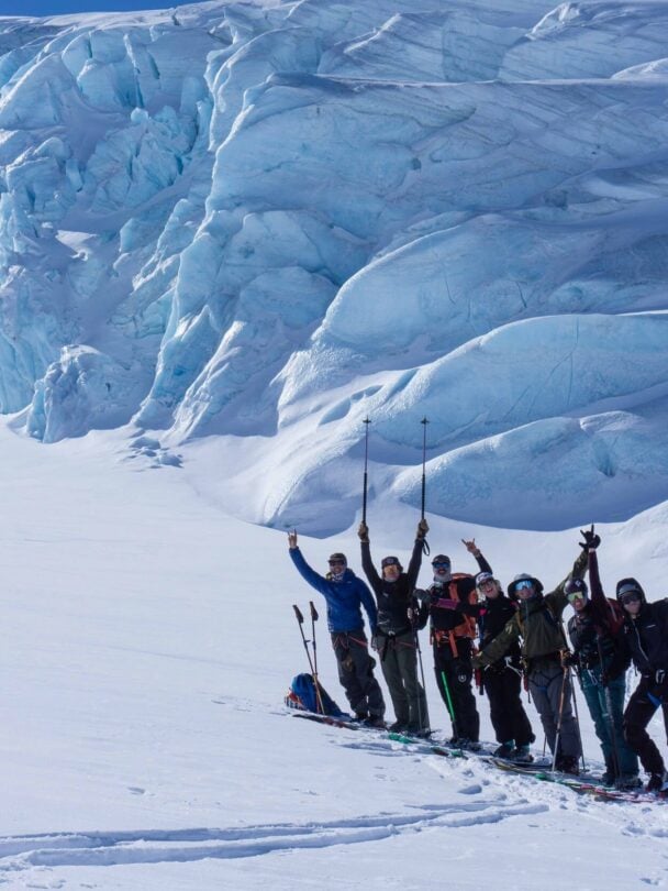 West Greenland sail and ski expedition