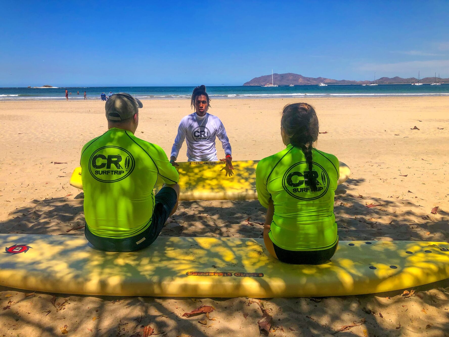 Instructor and surf lessons, Costa Rica