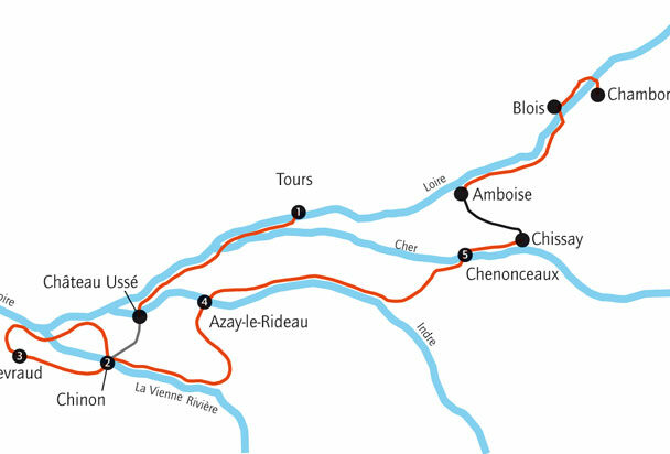 Loire Valley bike tour