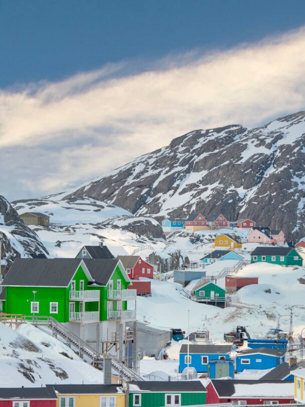West Greenland sail and ski expedition