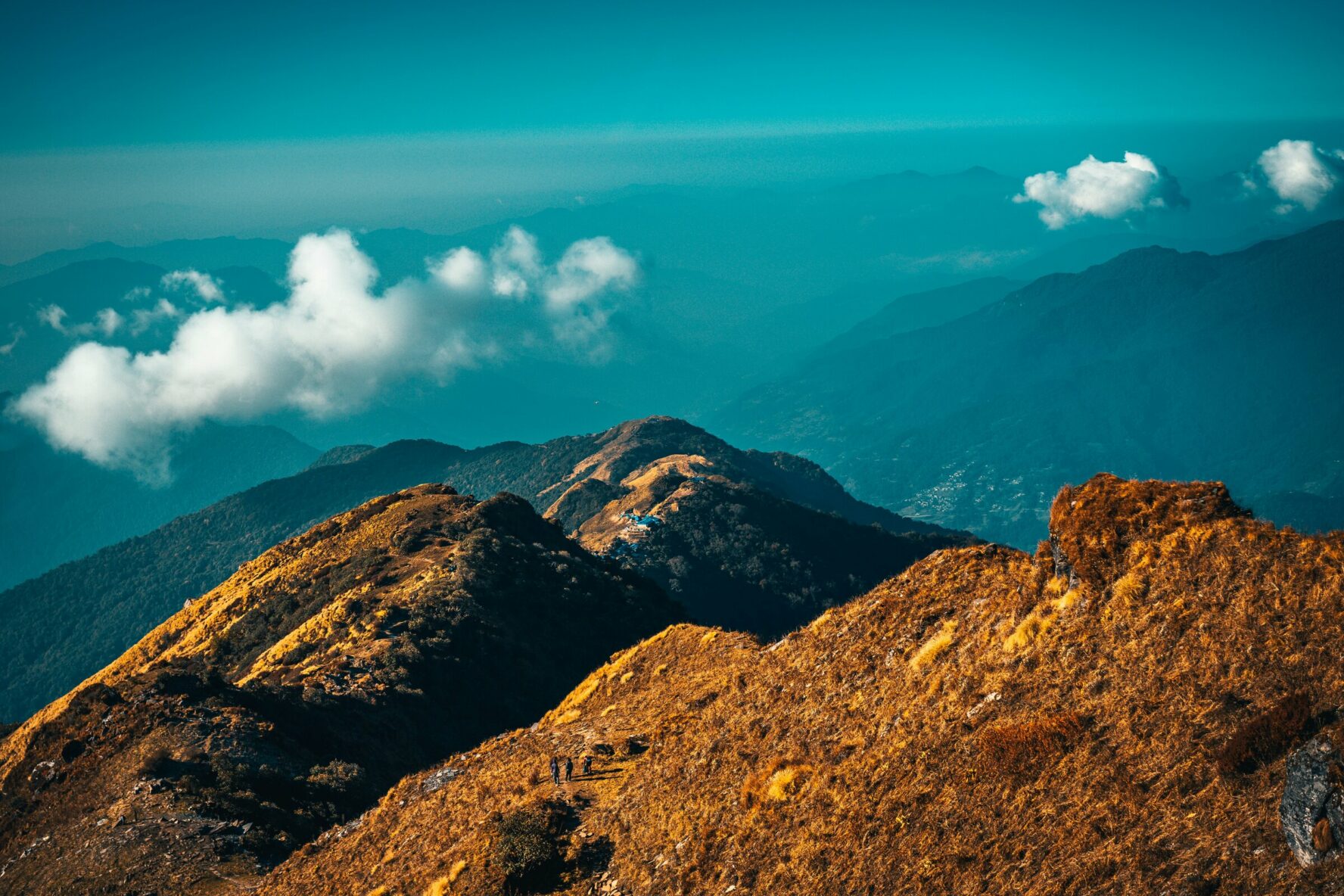 Himalayan landscapes around Mardi Himal, seen while trekking the Mardi Himal Base Camp Trek in Nepal.