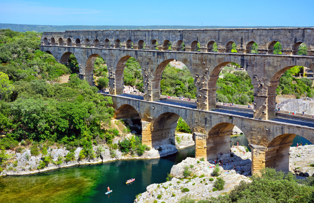 Pont du Gard, Provence