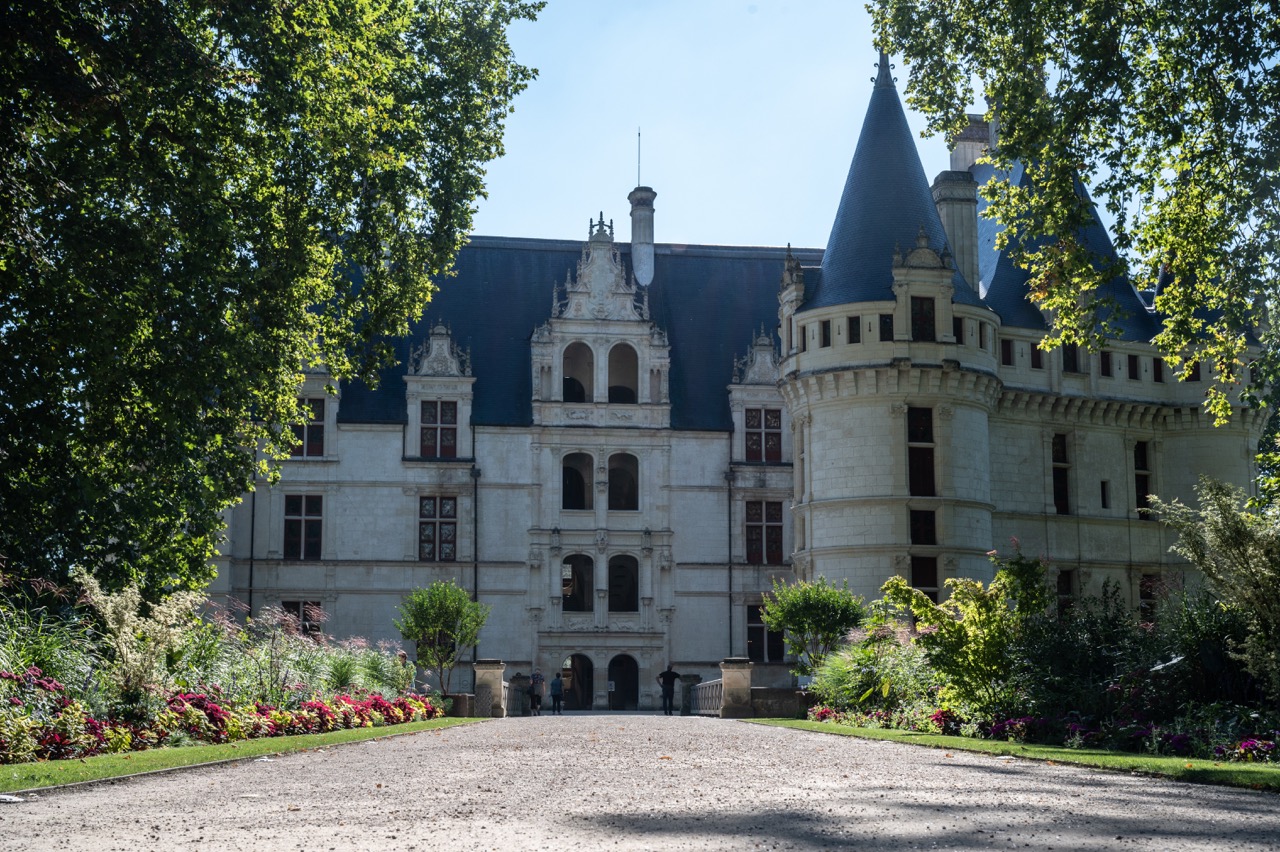 Pretty castle in Loire Valley