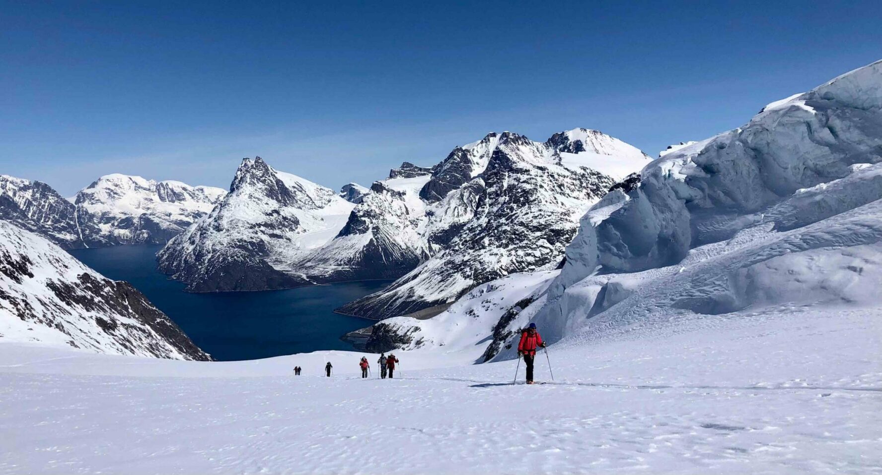 Sea to summit in West Greenland
