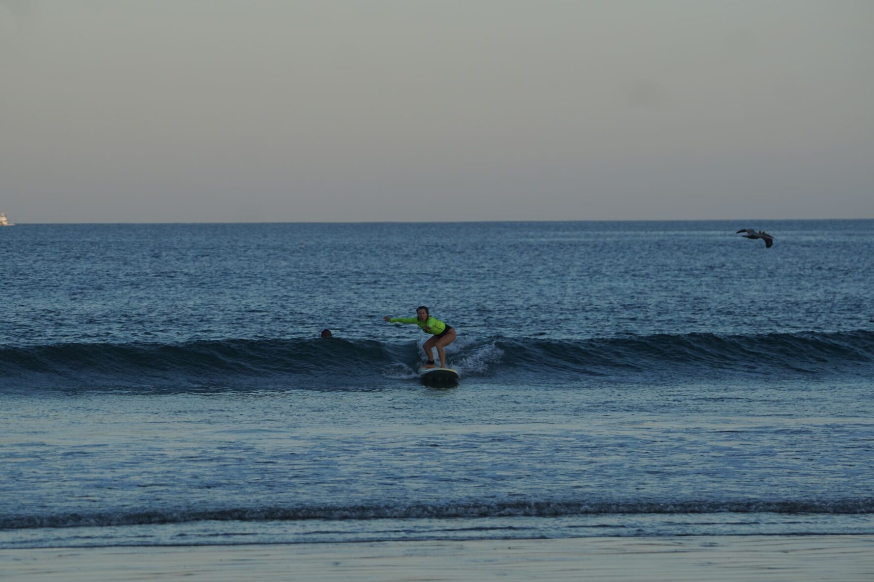 Sunset surfing in Costa Rica