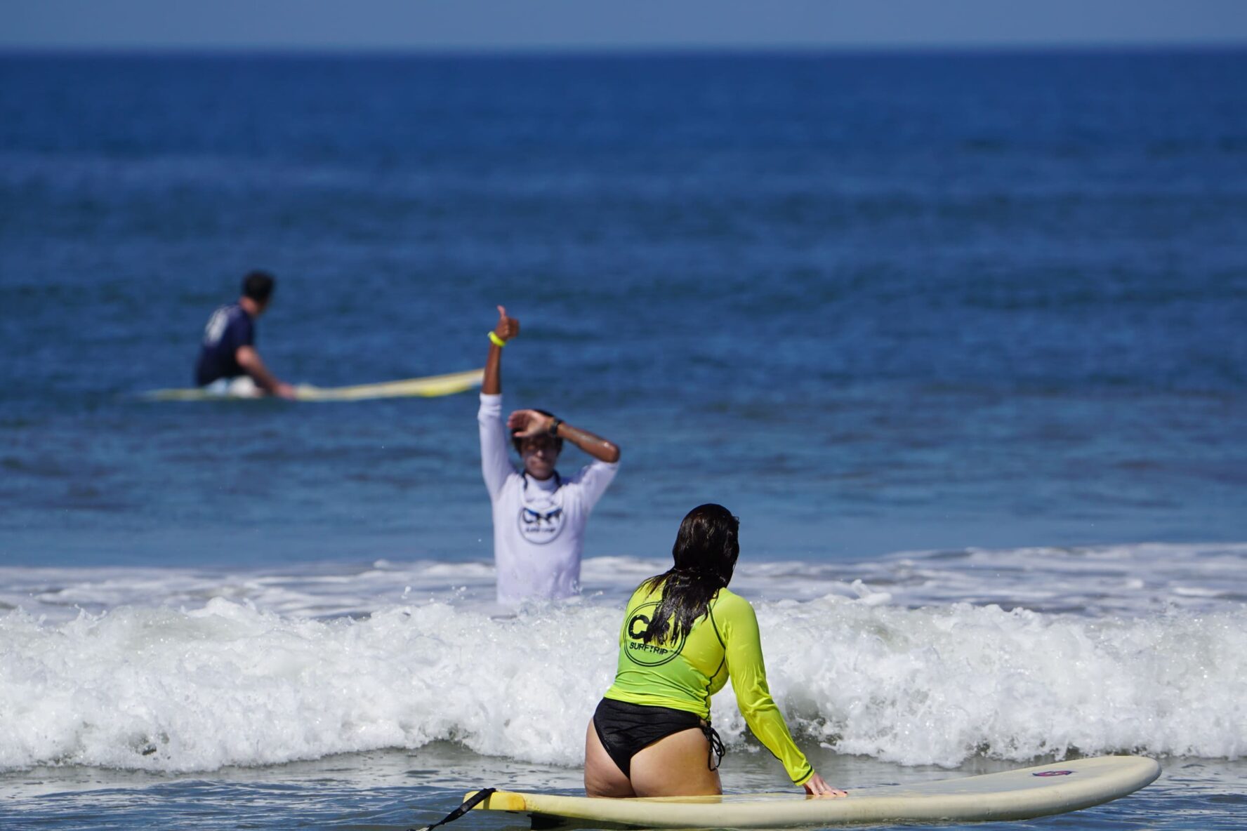 Surf lessons in Costa Rica