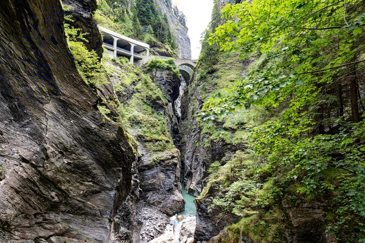 Viamala canyon, Switzerland