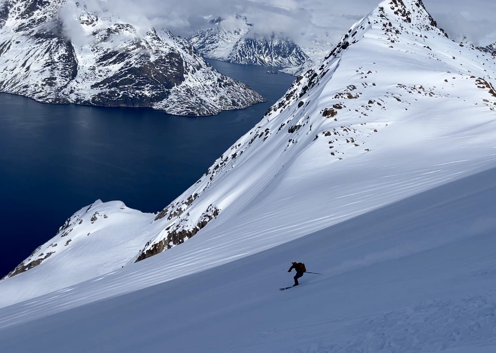 West Greenland summit to sea