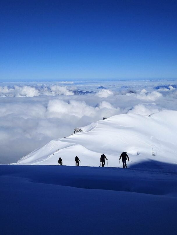 Climbing Mont Blanc