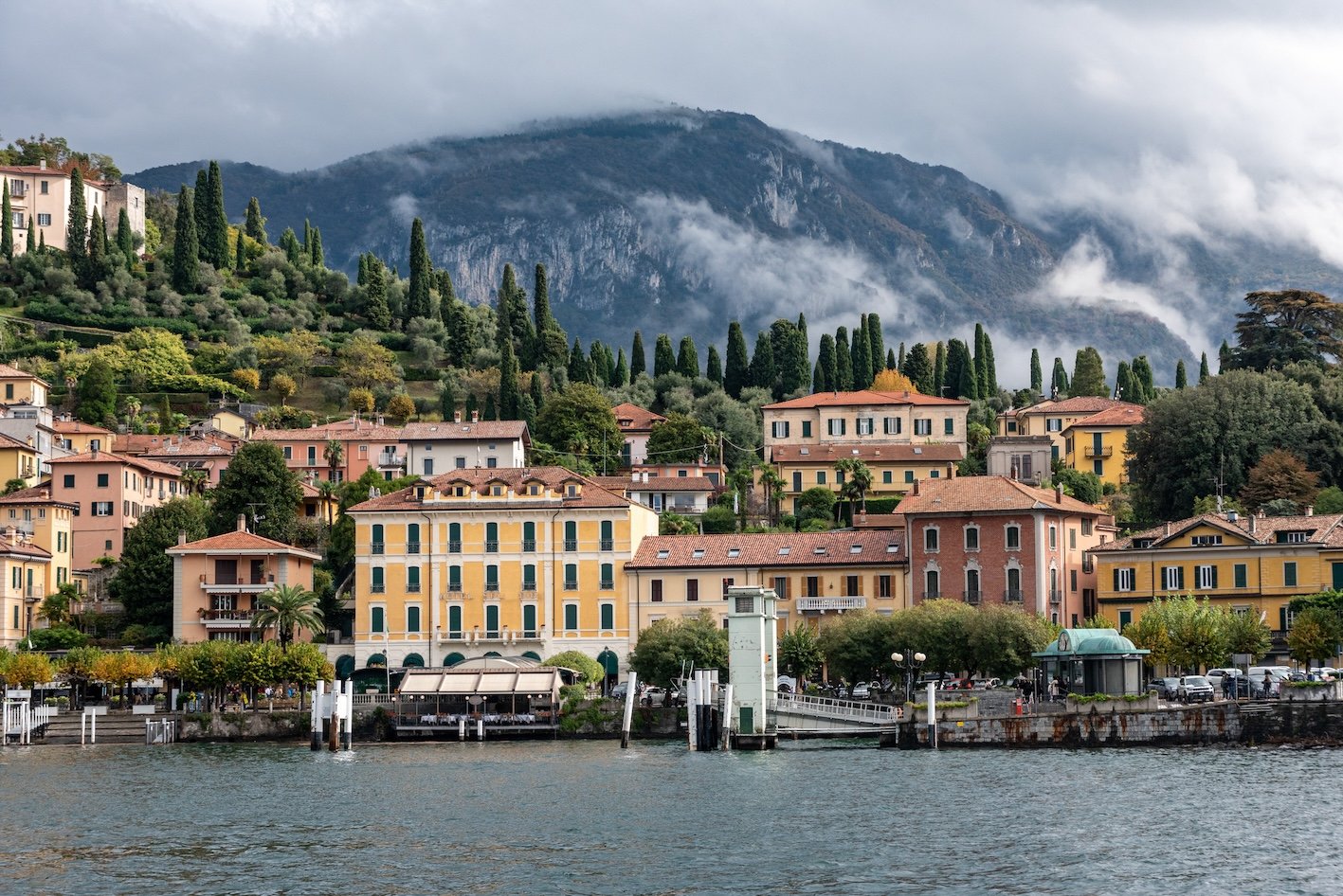 The village of Bellagio, Lake Como