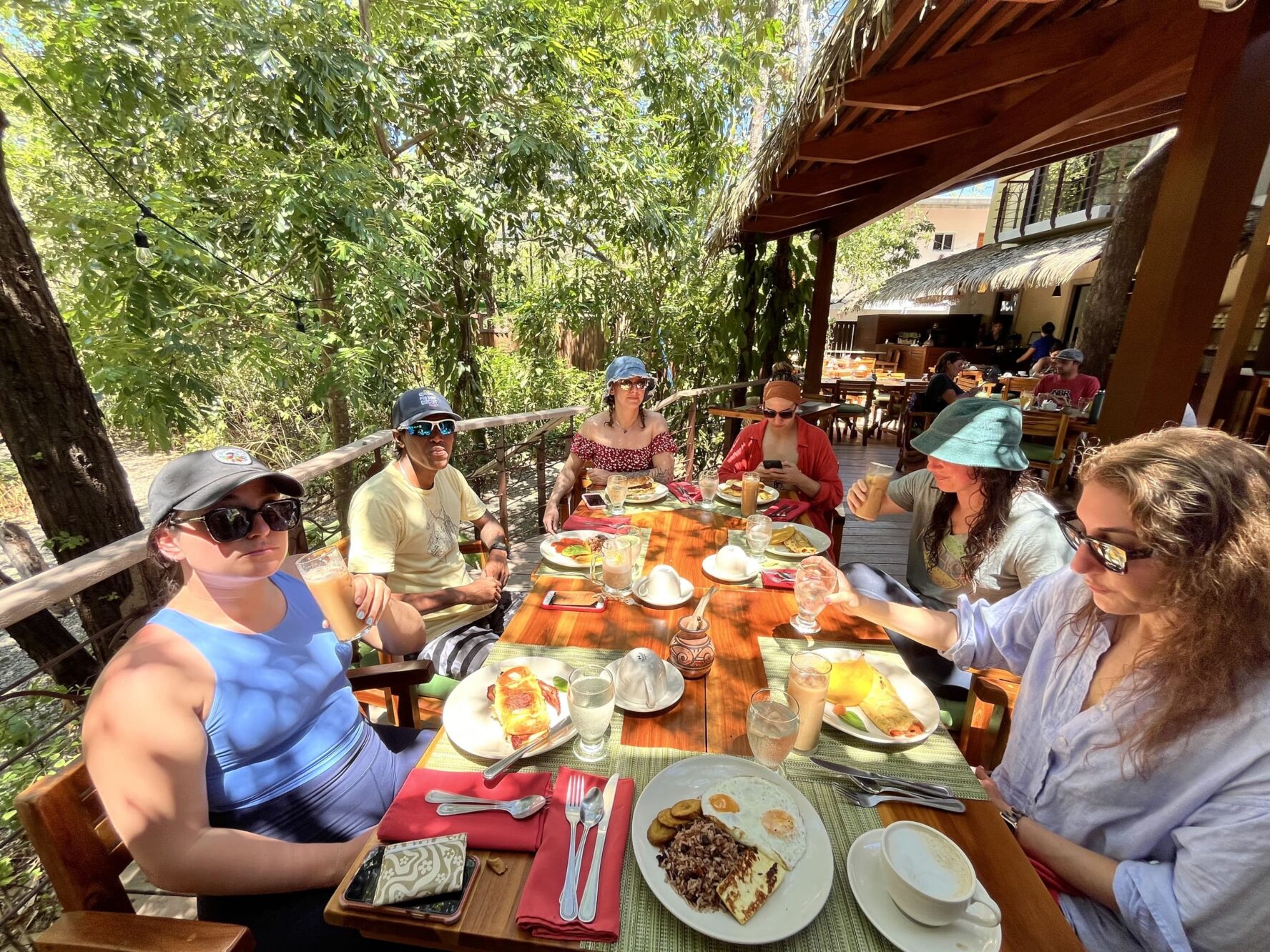 Breakfast in Nosara, Costa Rica