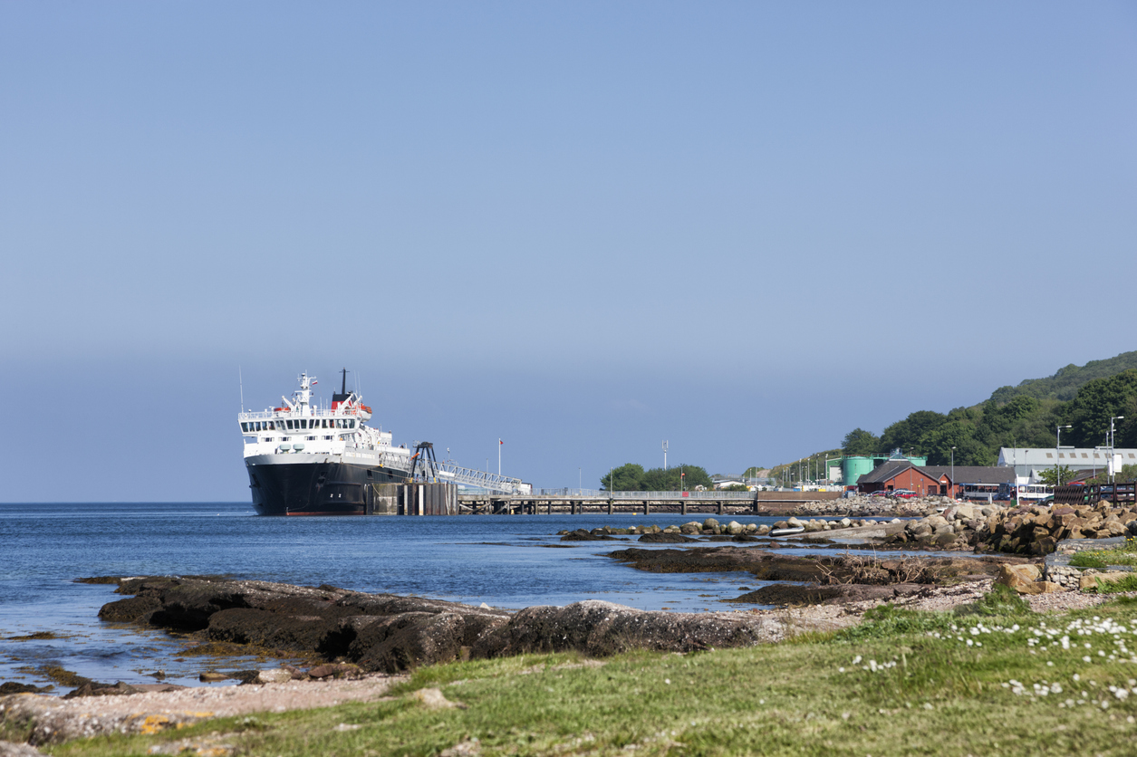 Brodick harbor, Arran