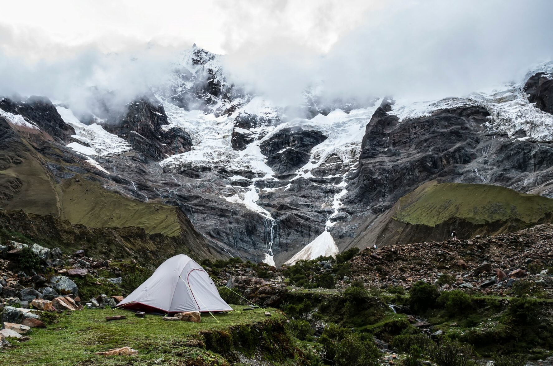 Camping spot on Salkantay trek