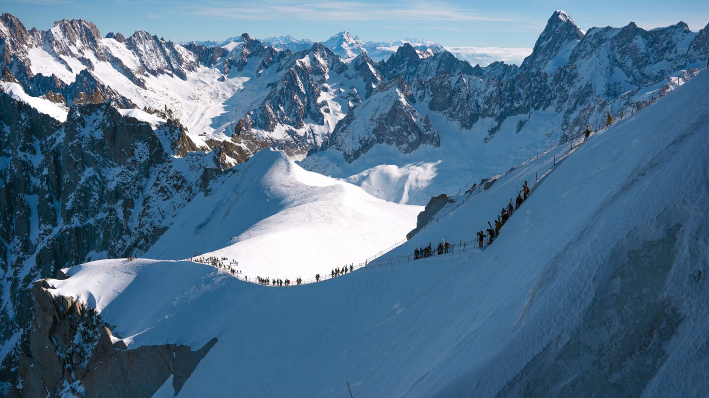 Chamonix Vallee Blanche