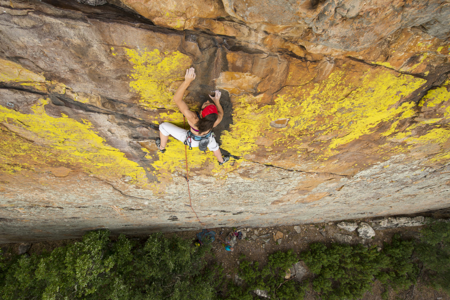Climbing in Tarifa, Spain