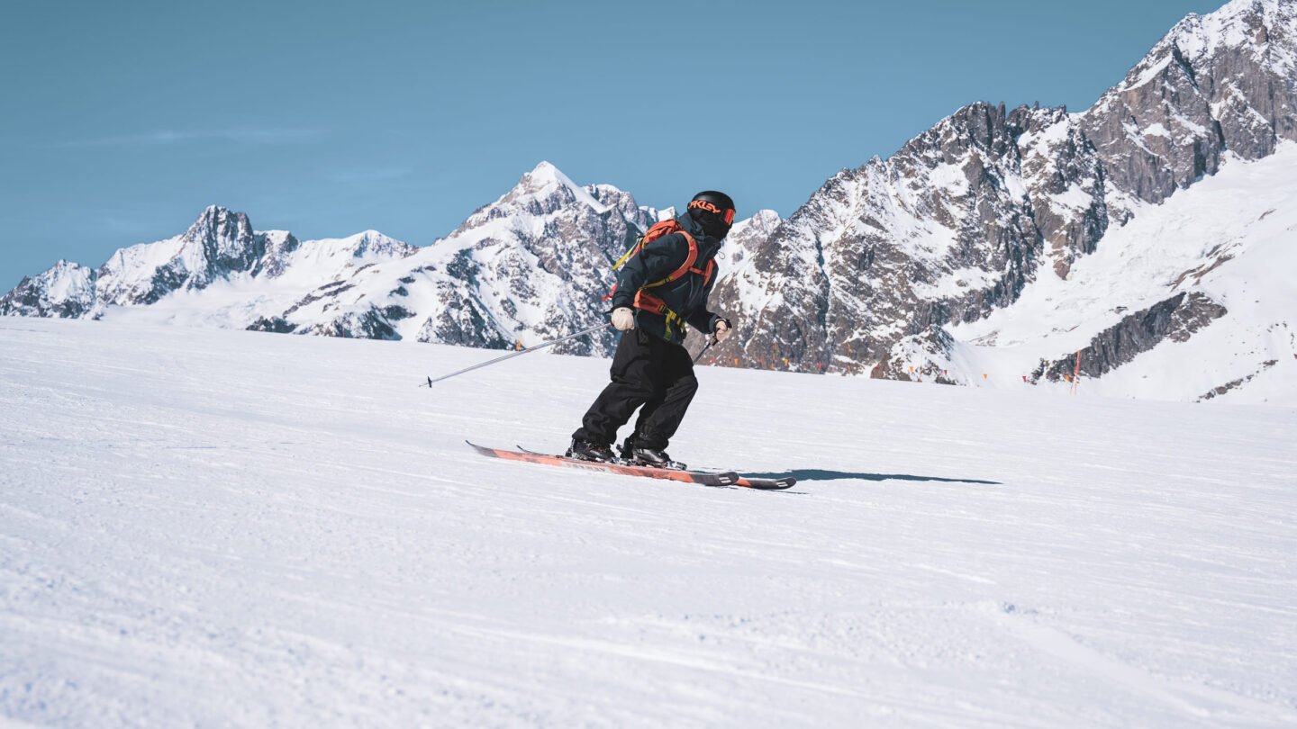Courmayeur skier