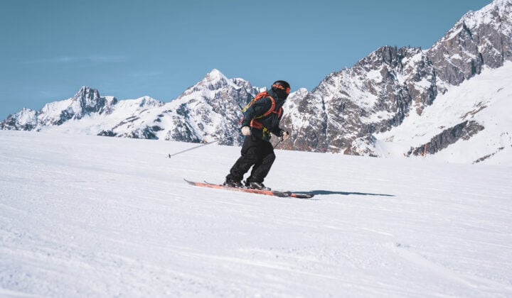 Courmayeur skier