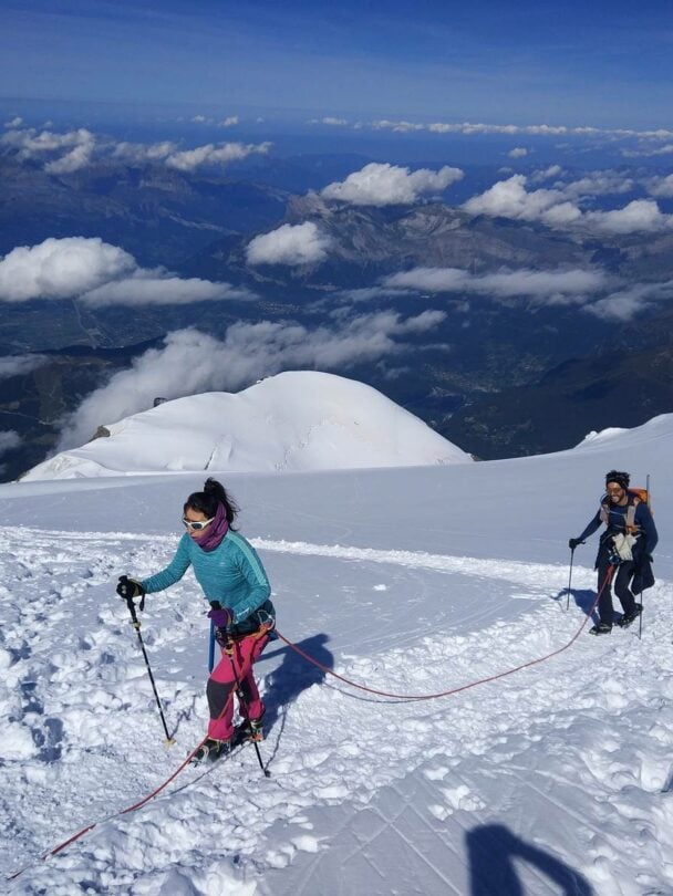 Climbing Mont Blanc