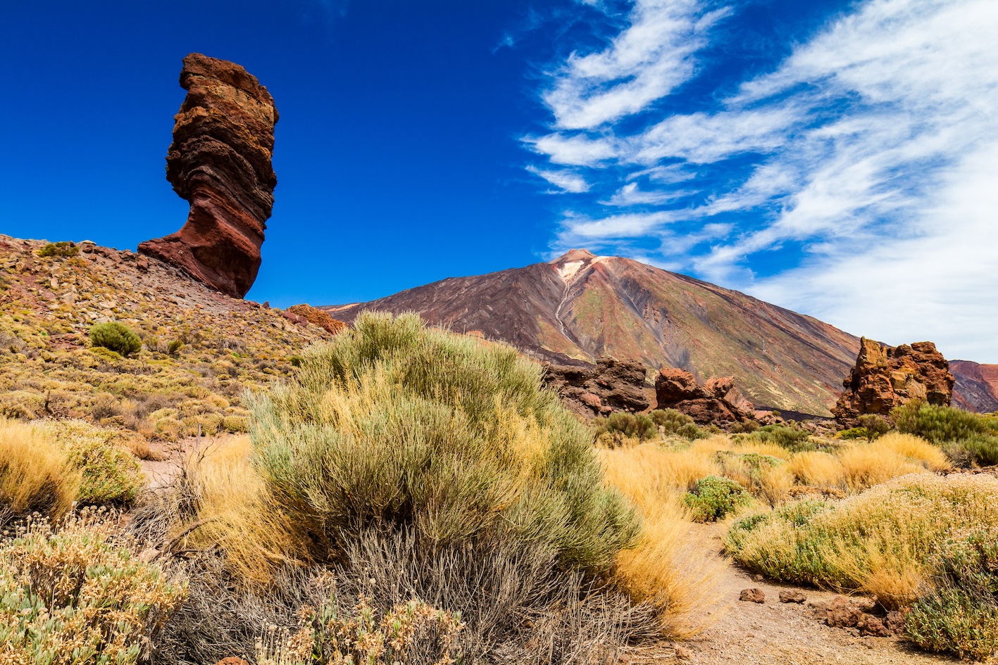 Roques de Garcia with El Teide