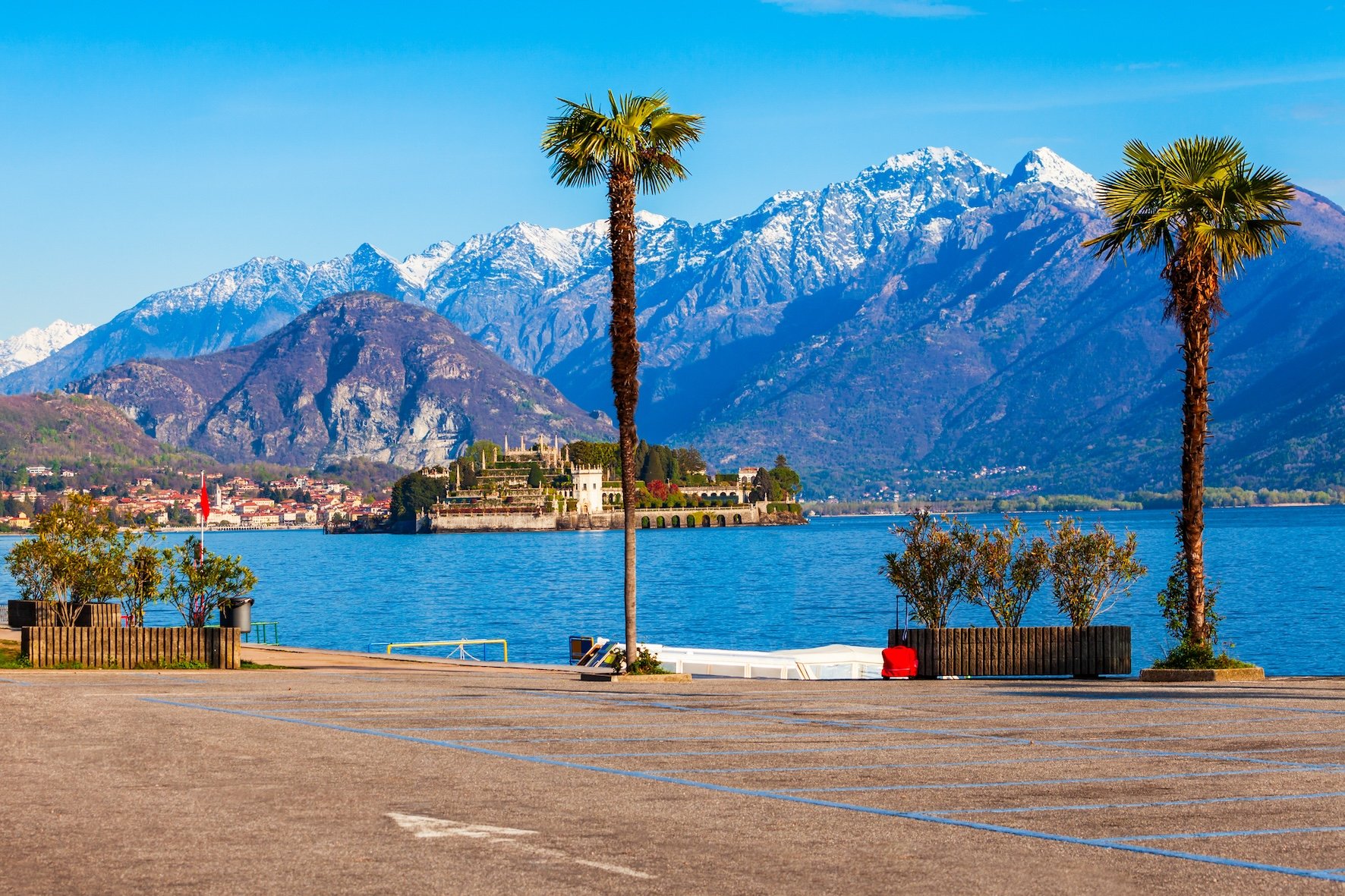 View of Isola Bella, Lake Maggiore