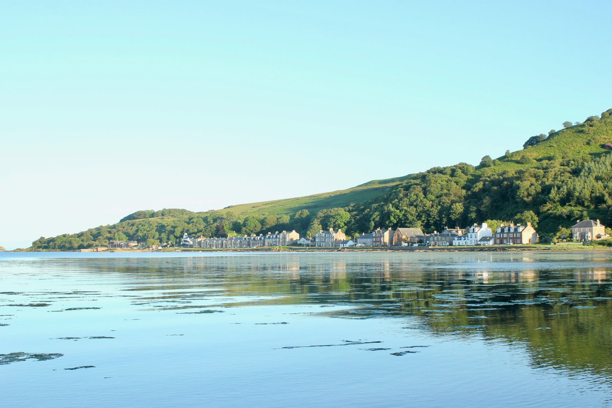 Kilchattan Bay on the Isle of Bute
