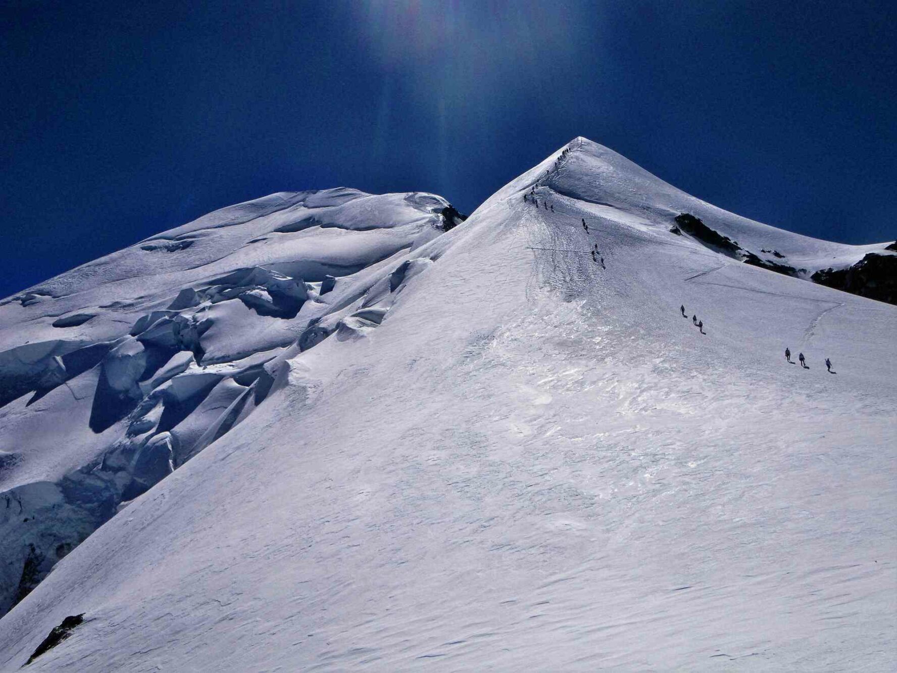 Mont Blanc Innominata ridge