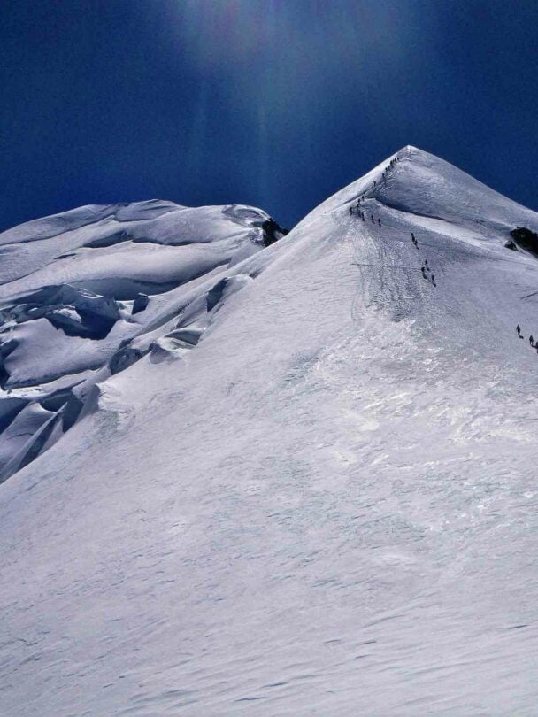 Climbing Mont Blanc