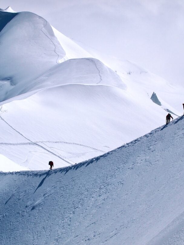 Climbing Mont Blanc