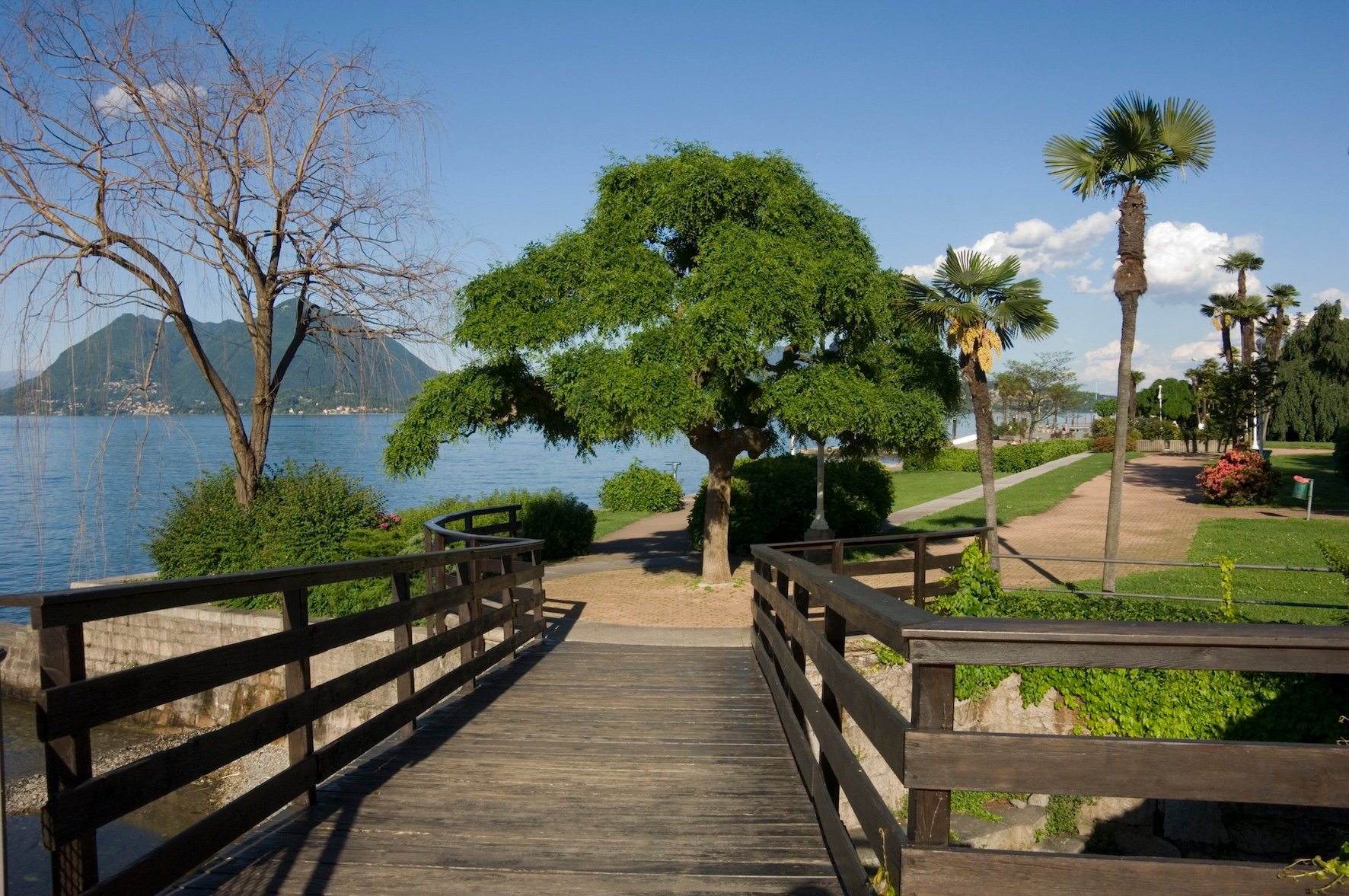 Promenade in Stresa, Lake Maggiore