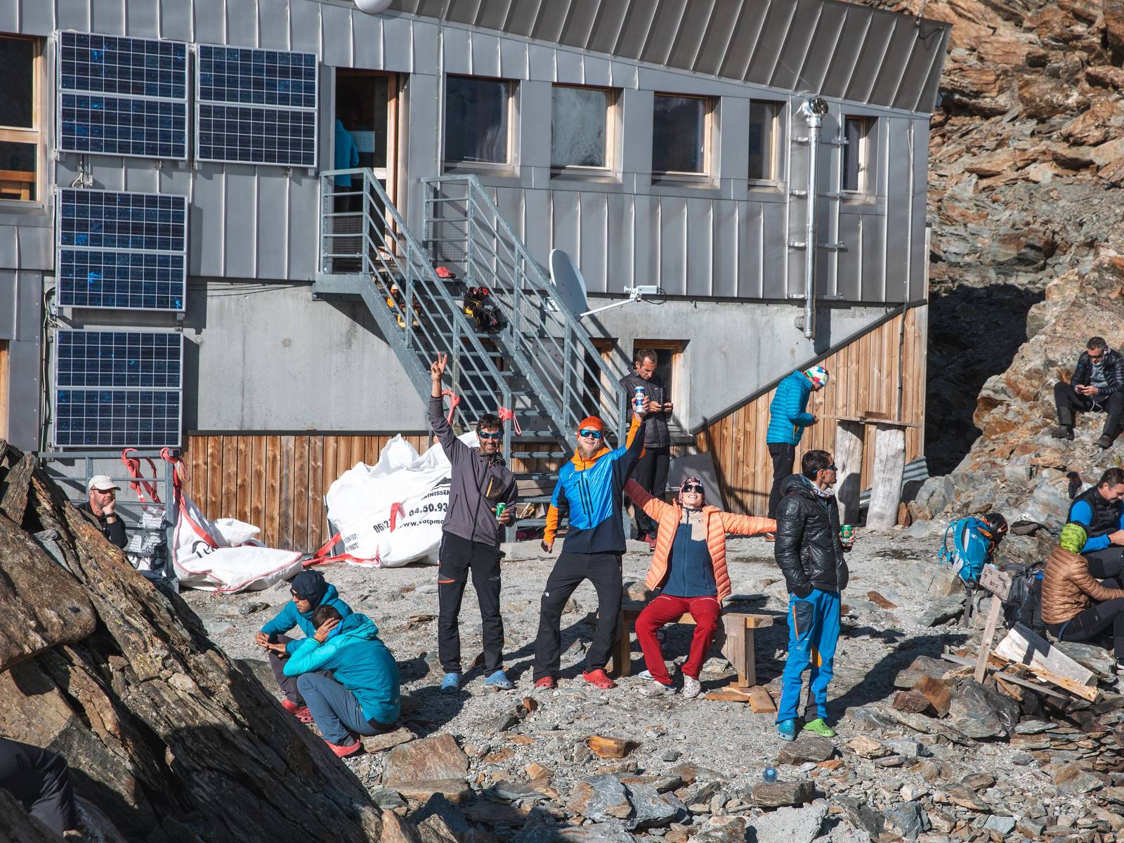 The Tête Rousse Hut