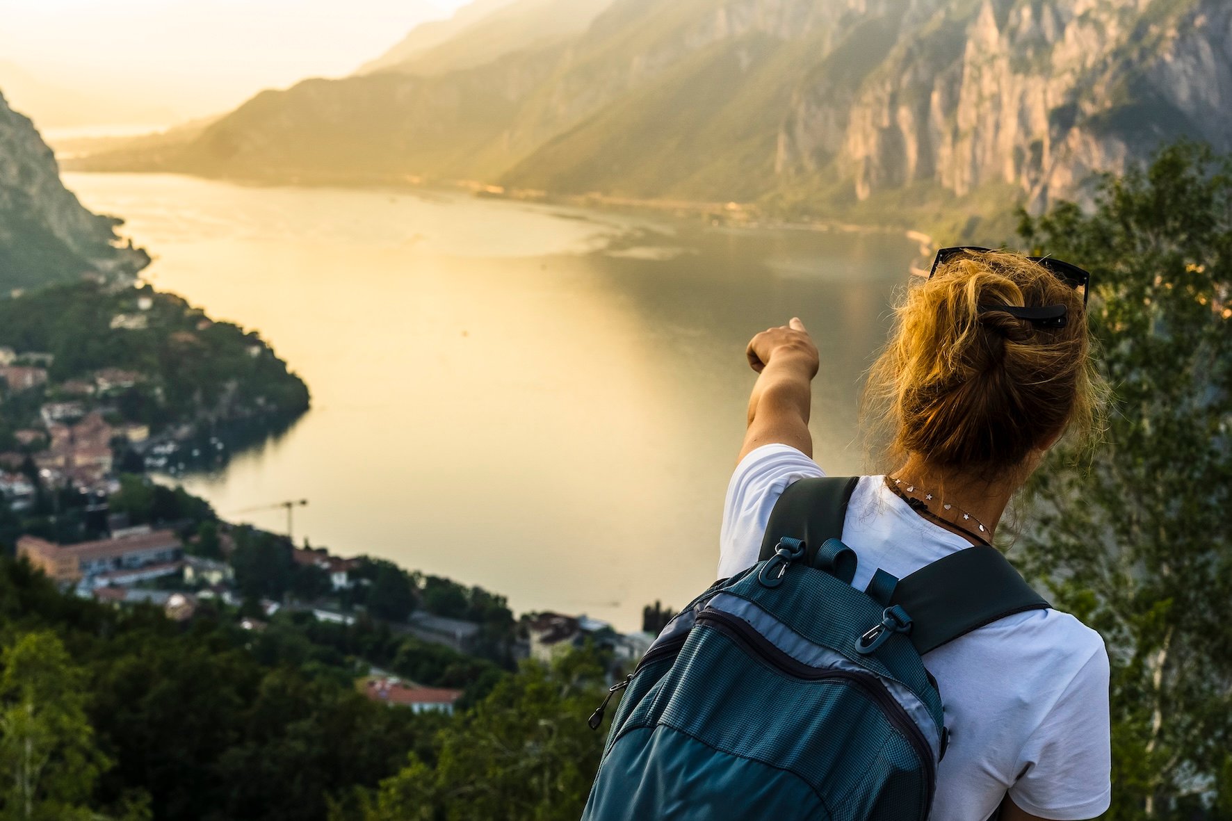 View over Lake Como