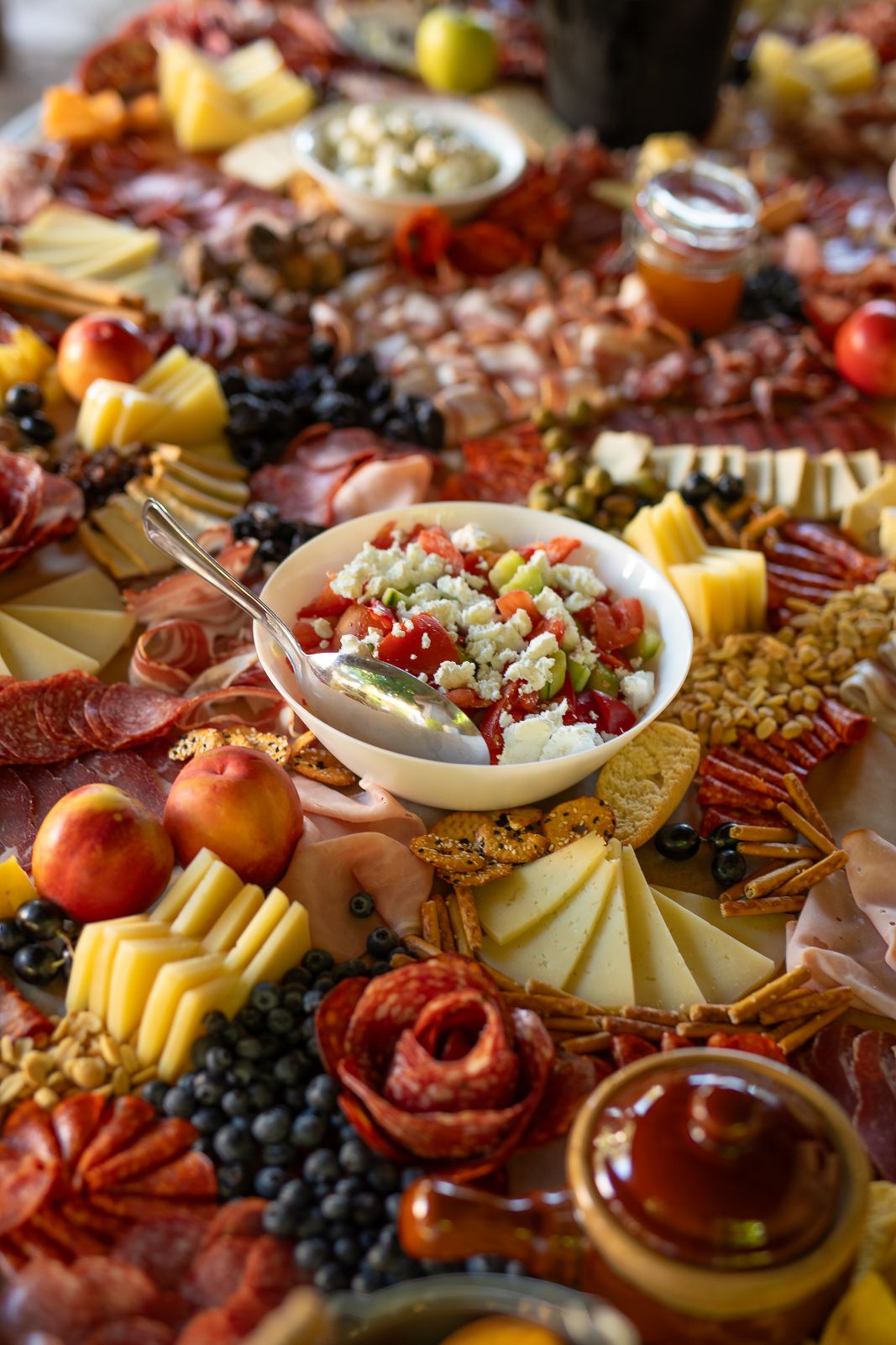 Charcuterie board in Istria