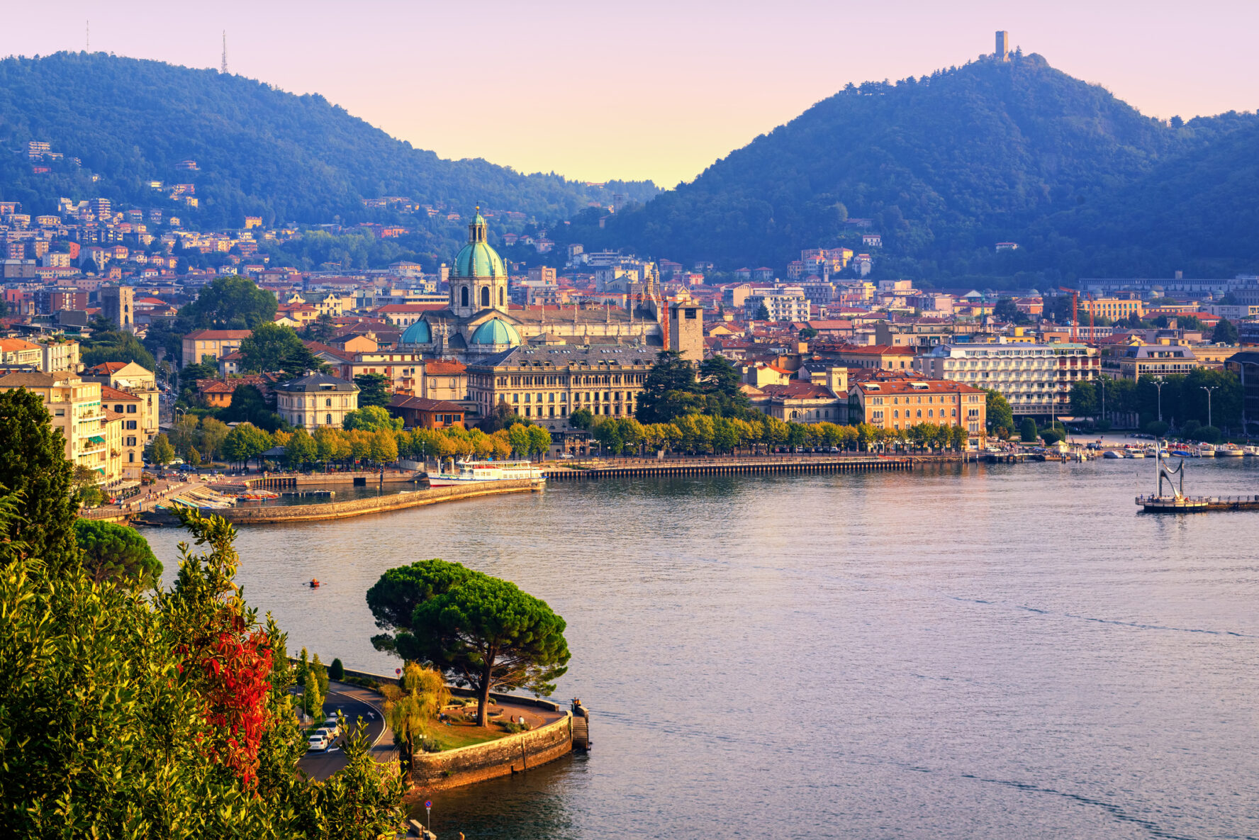 The city of Como, Italy