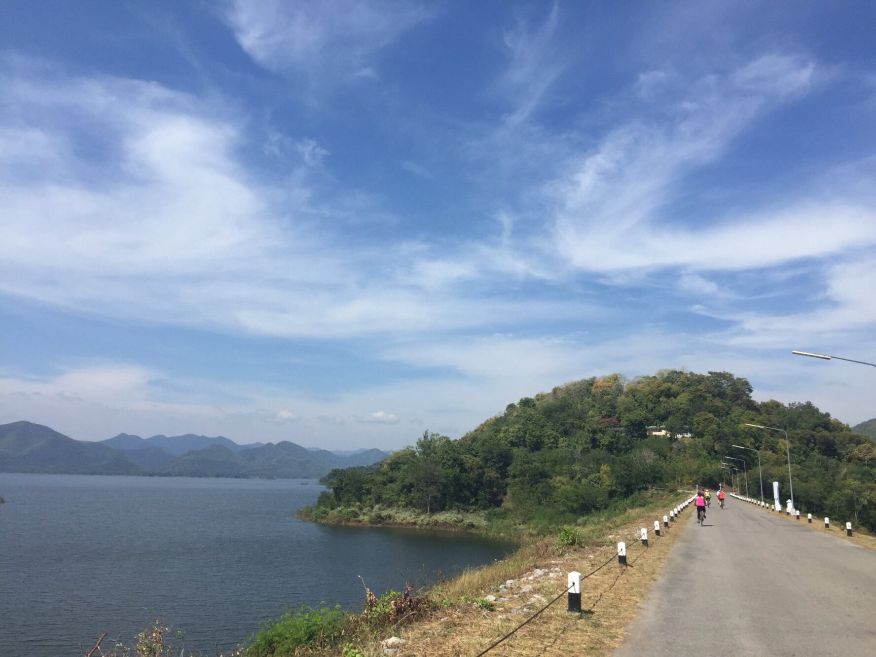 A dam within Kaeng Krachan National Park, Thailand