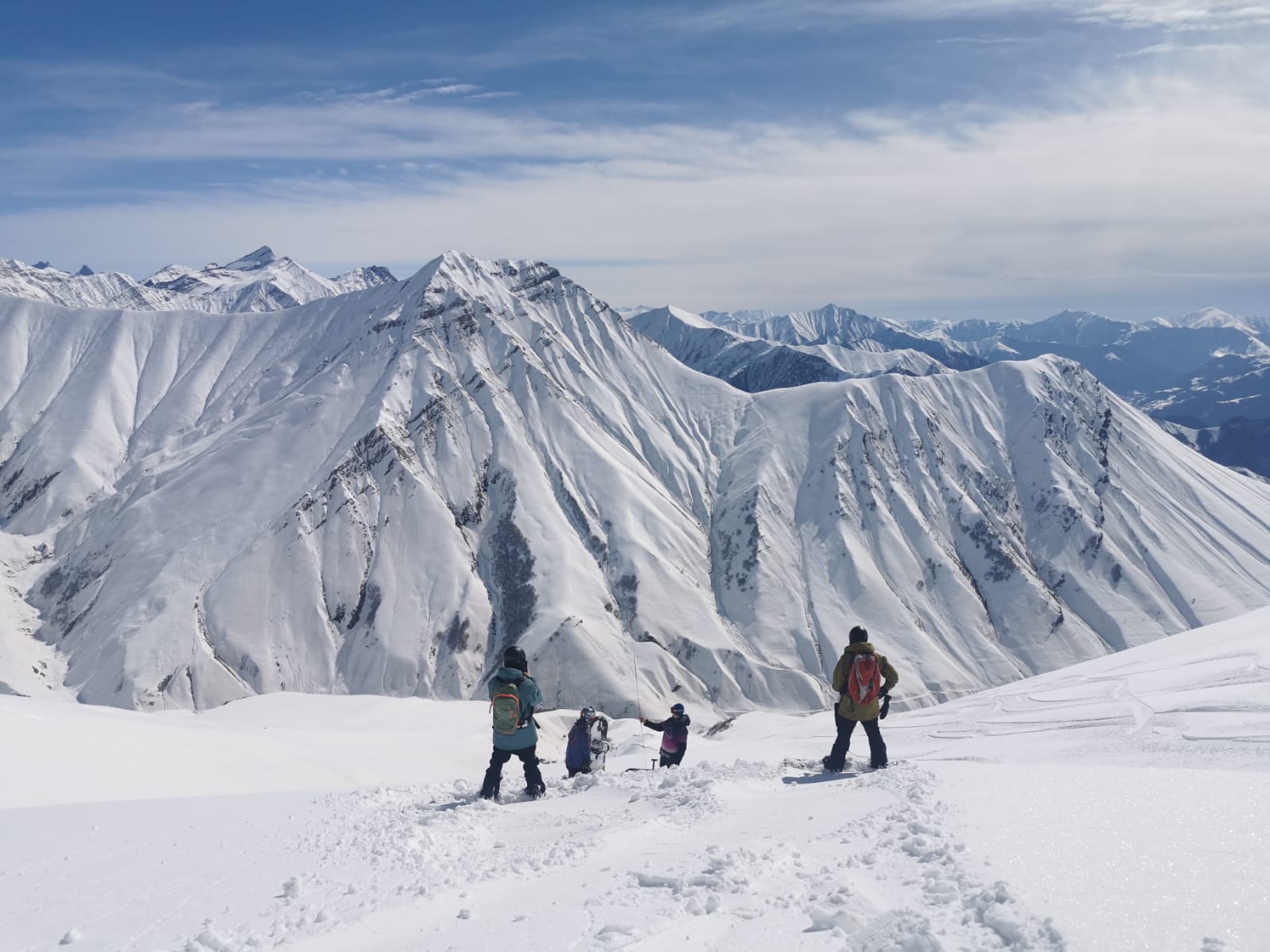 Epic views of Gudauri